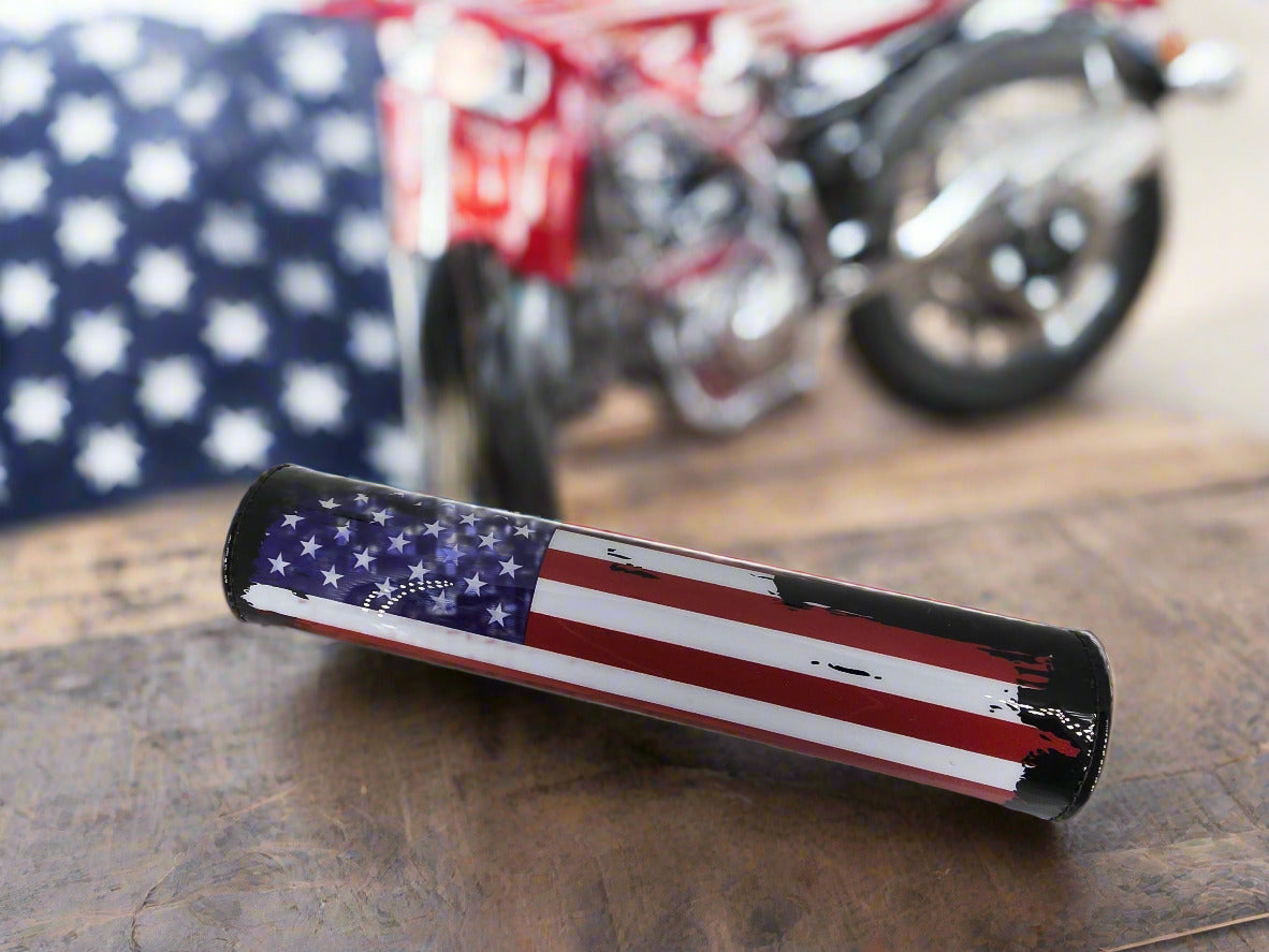 Torn American Flag Crossbar Pad