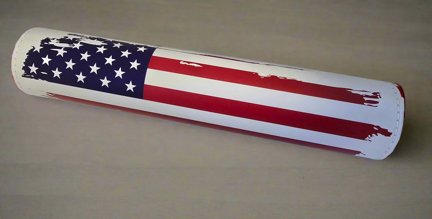Torn American Flag Crossbar Pad