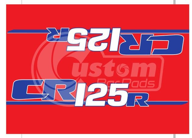 Honda CR 125R Crossbar Pad