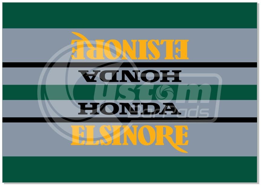 Honda Elsinore Vintage Crossbar Pad