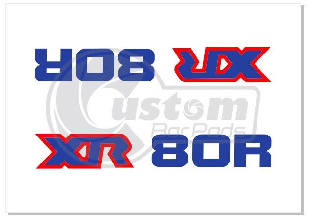 Honda XR Crossbar Pad - W