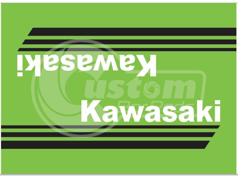 Kawasaki Crossbar Pad - Stripes