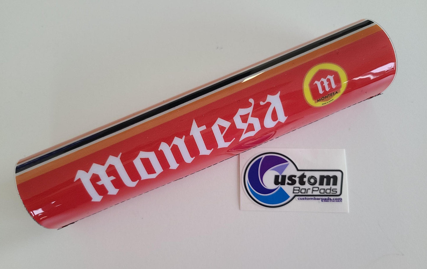 Montesa Vintage Crossbar Pad - Red