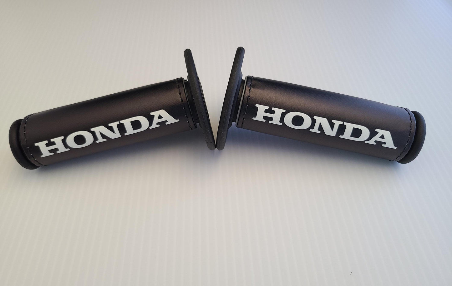 Honda Vintage Black Grip Covers