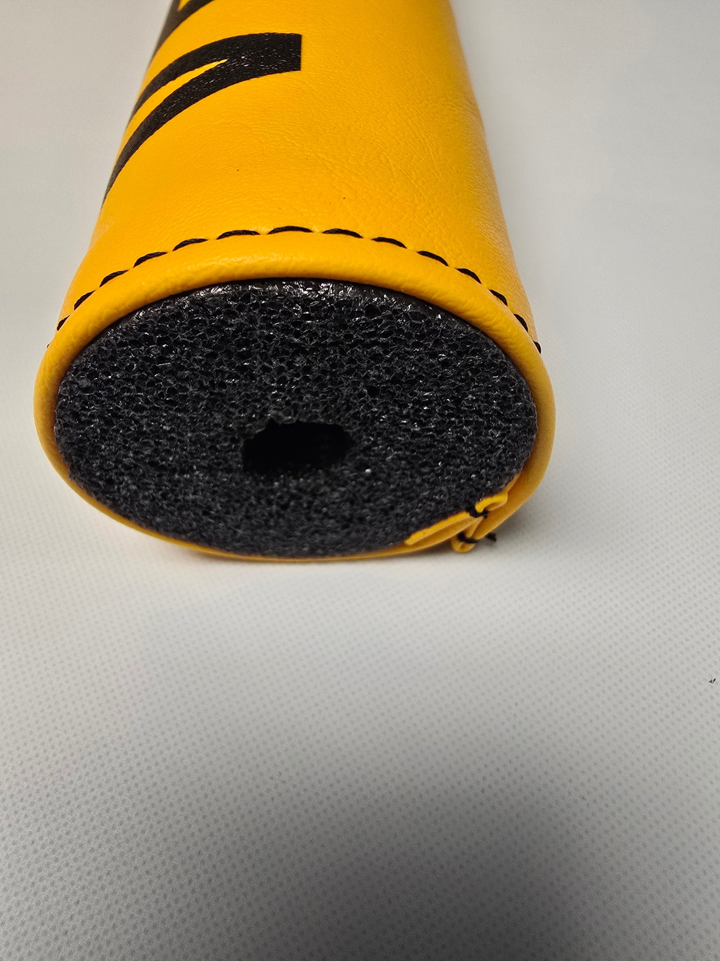 Yamaha Vintage Vinyl Bar Pad - Yellow 10" long on 2" Foam