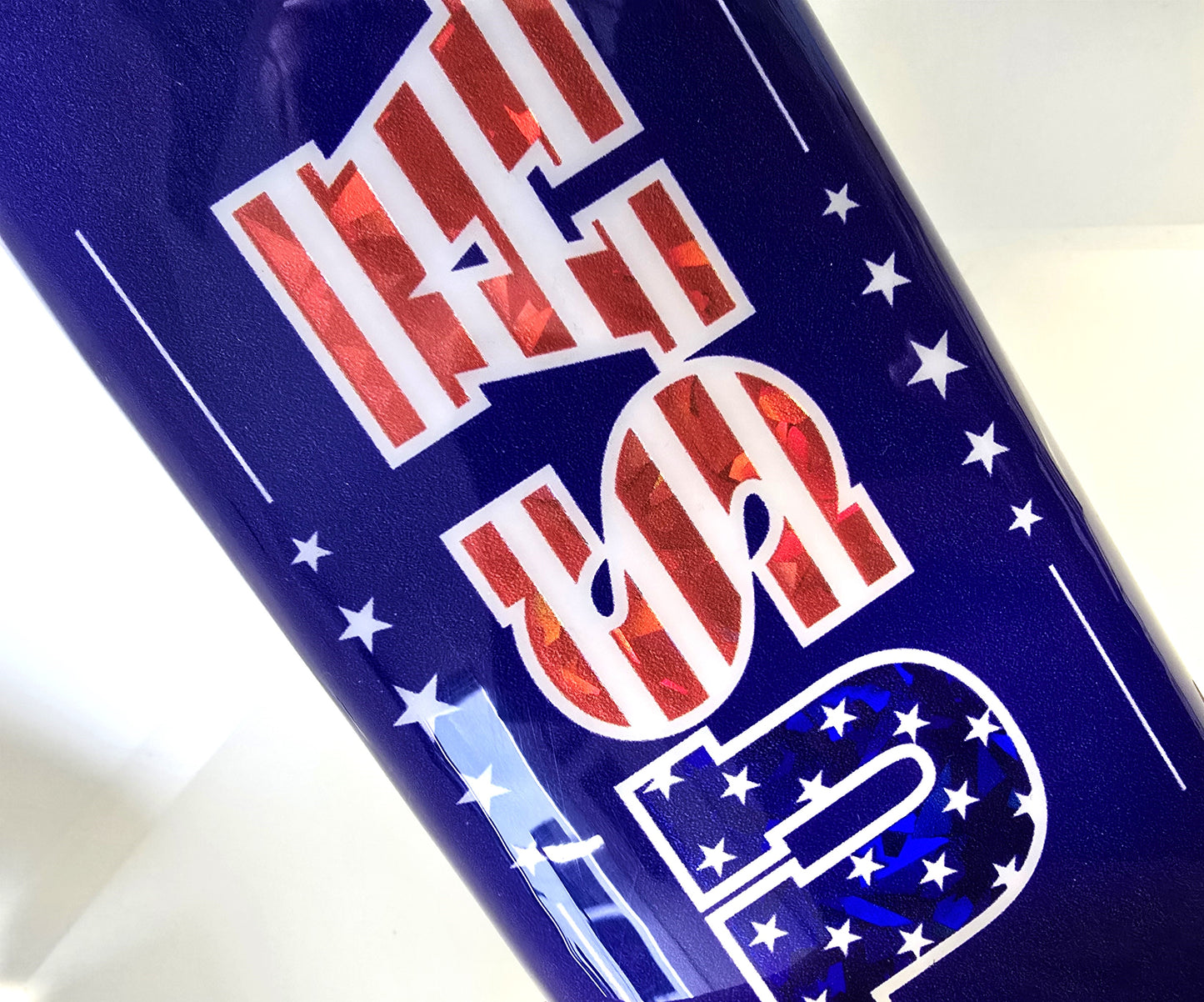 USA Square Pad Cover with Holographic