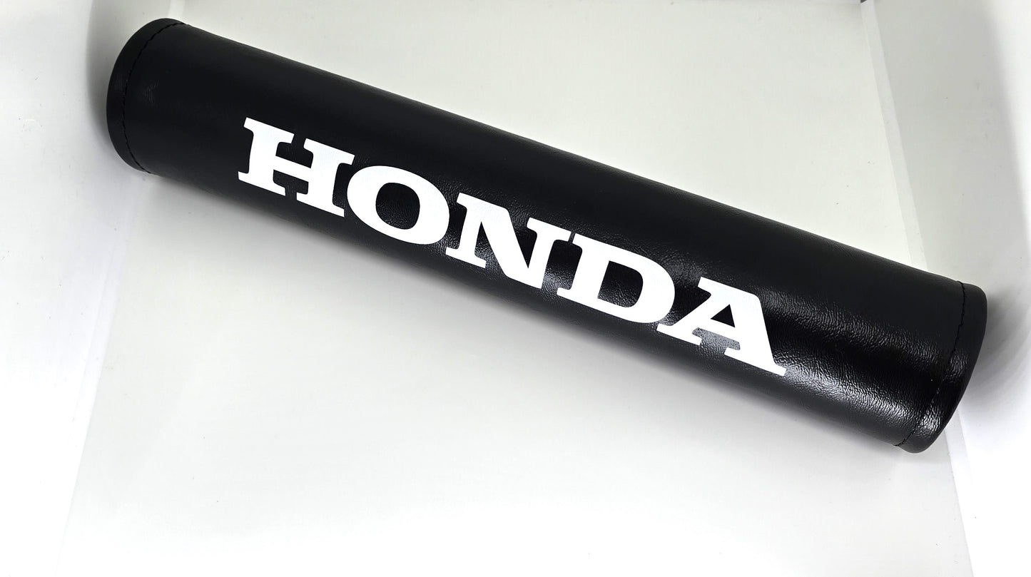 Honda Vintage Vinyl Bar Pad - Black 12" long on 2" Foam