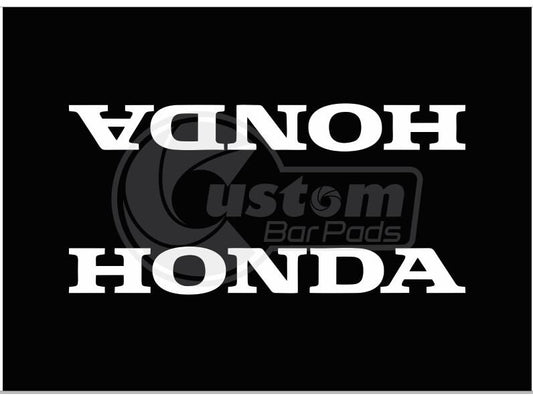 Honda Vintage Crossbar Pad Black