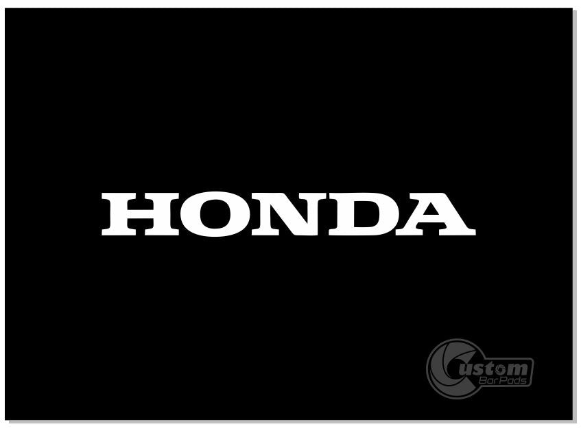 Honda Vintage Crossbar Pad Black