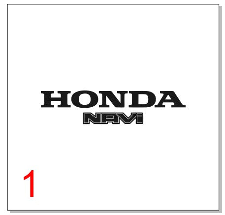 Honda Navi Crossbar Pad