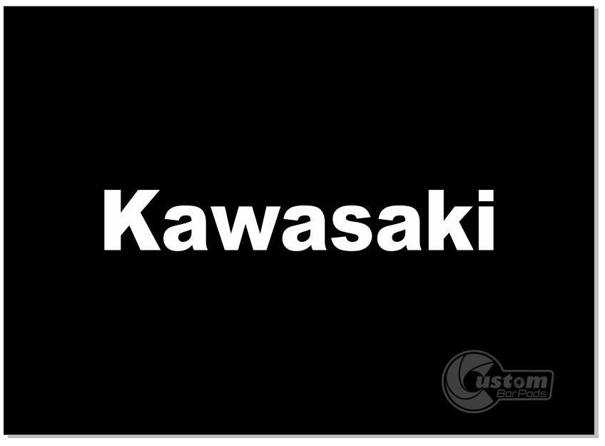 Kawasaki Vintage Crossbar Pad Black