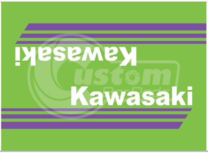 Kawasaki Crossbar Pad - Stripes