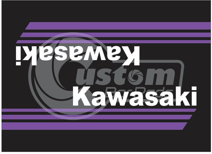 Kawasaki Crossbar Pad - Stripes