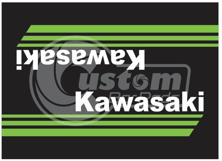 Kawasaki Crossbar Pad - Stripes