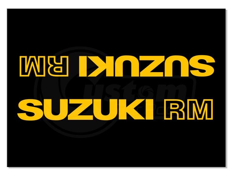 Suzuki RM Vintage Crossbar Pad