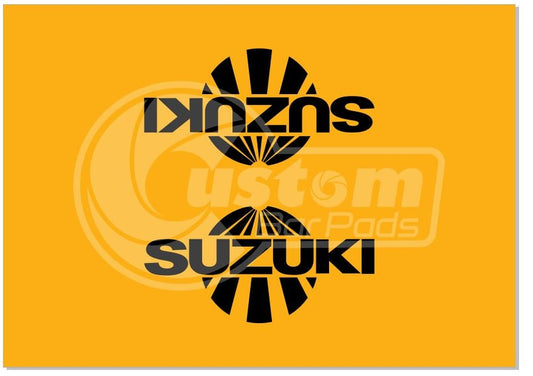 Suzuki Vintage Rising Sun Crossbar Pad