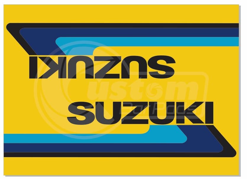 Suzuki Vintage Crossbar Pad - SW