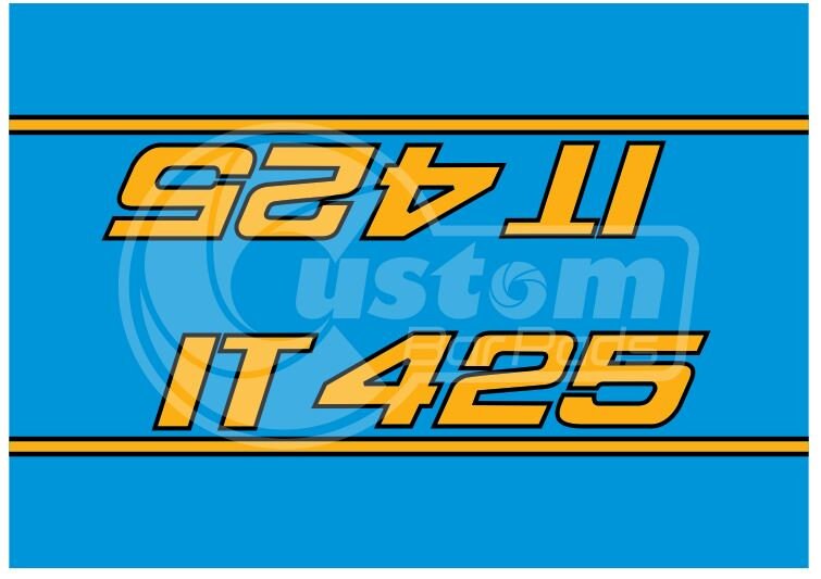 Yamaha IT 425 Crossbar Pad - Blue
