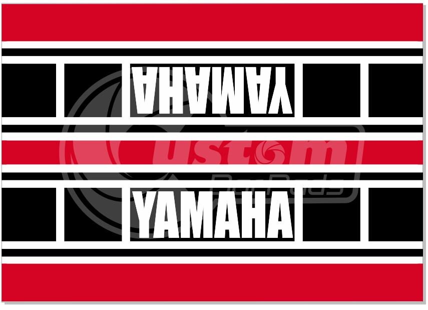 Yamaha Racing Stripe Crossbar Pad - RB