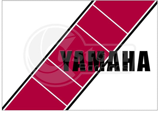 Yamaha Diagonal Stripe Crossbar Pad